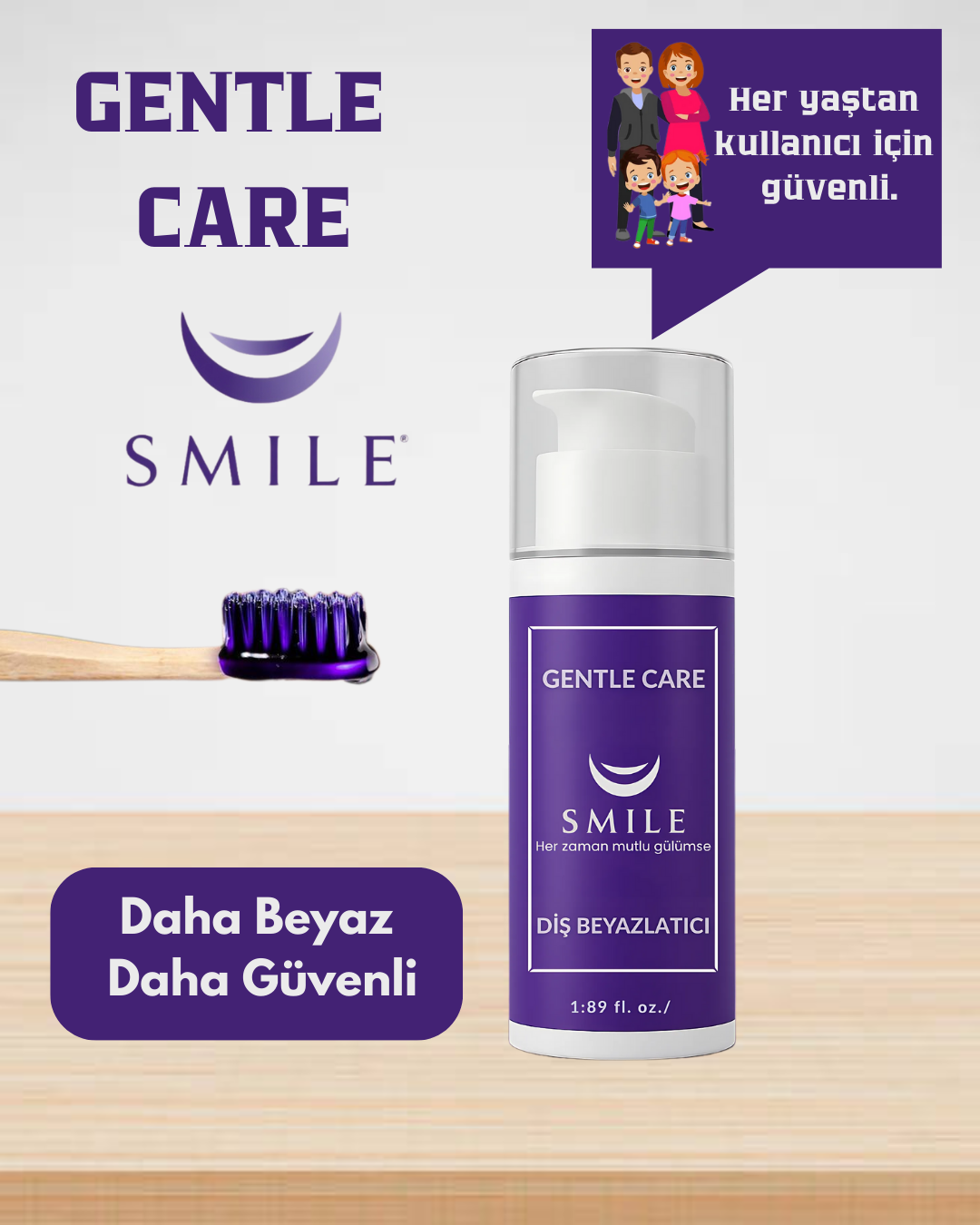 Smile – Anında Etkili Diş Beyazlatıcı Jel